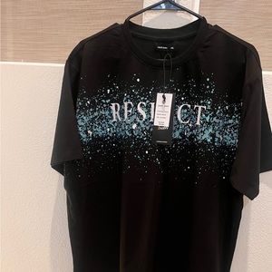 Respect t shirt multiple sizes in stock
